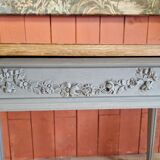 Old desk in chene signed goanvic
