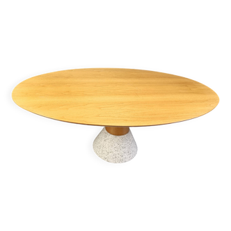 Table à manger vintage Balance par Arnold Merckx pour Arco, 1988