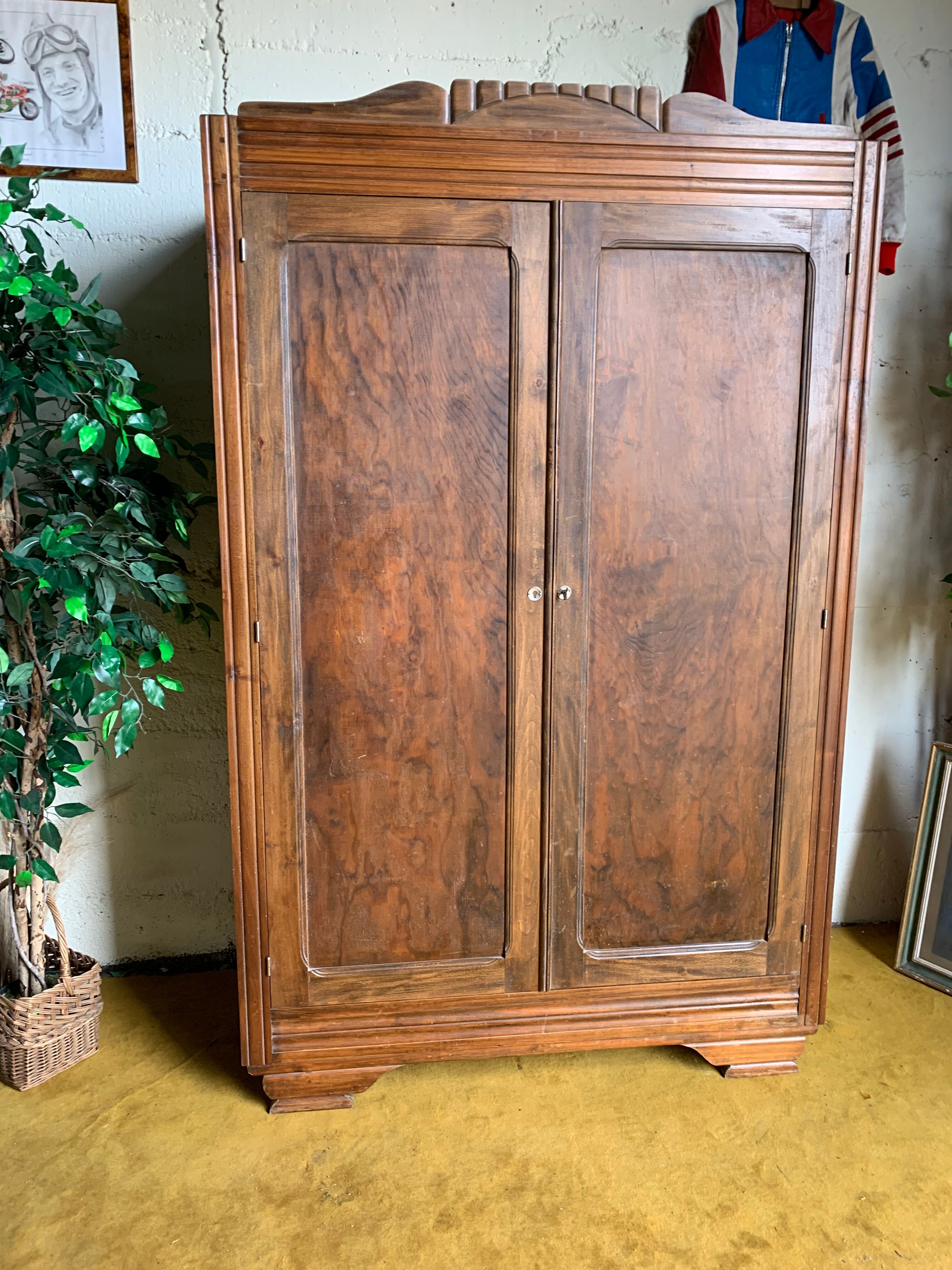 Art-deco wardrobe