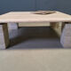 Travertine coffee table 1970s, Italy
