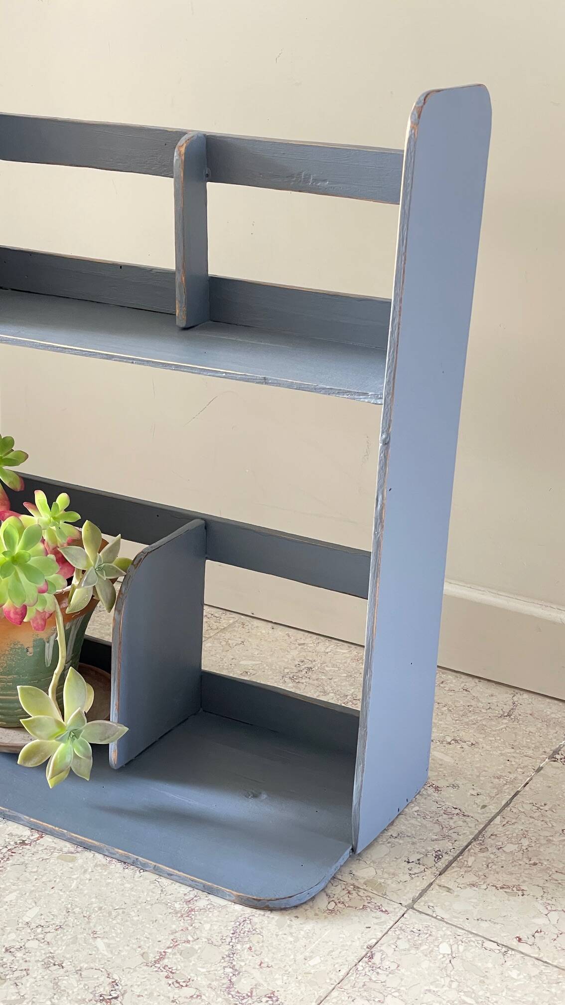 Vintage Wooden Wall Shelf