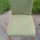 Pair of chairs from the 50s in sycamore tinted beech