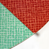 Czech Multicolored Formica Coffee Table from Drevopodnik Brno, 1960s