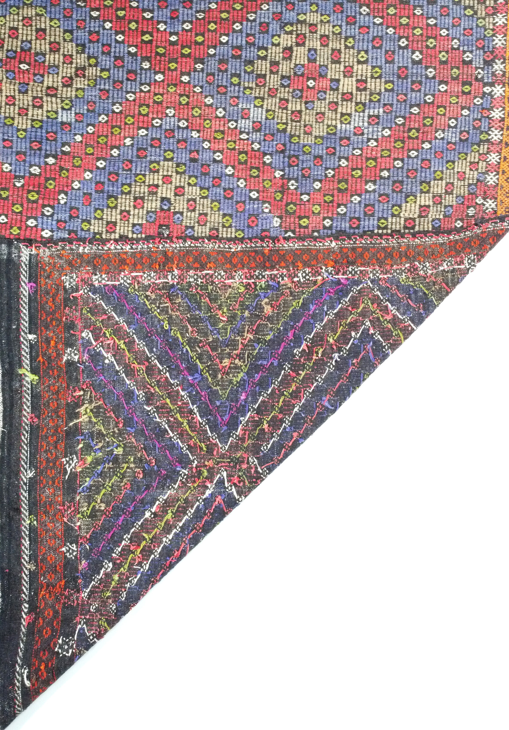 Anatolian handmade kilim rug 340 cm x 205 cm