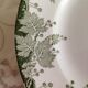 Dinner plates, model Platane, pottery St Amand and Hamage