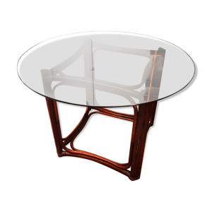table a manger pied rotin