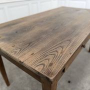 Small farmhouse table from 1930 in oak.