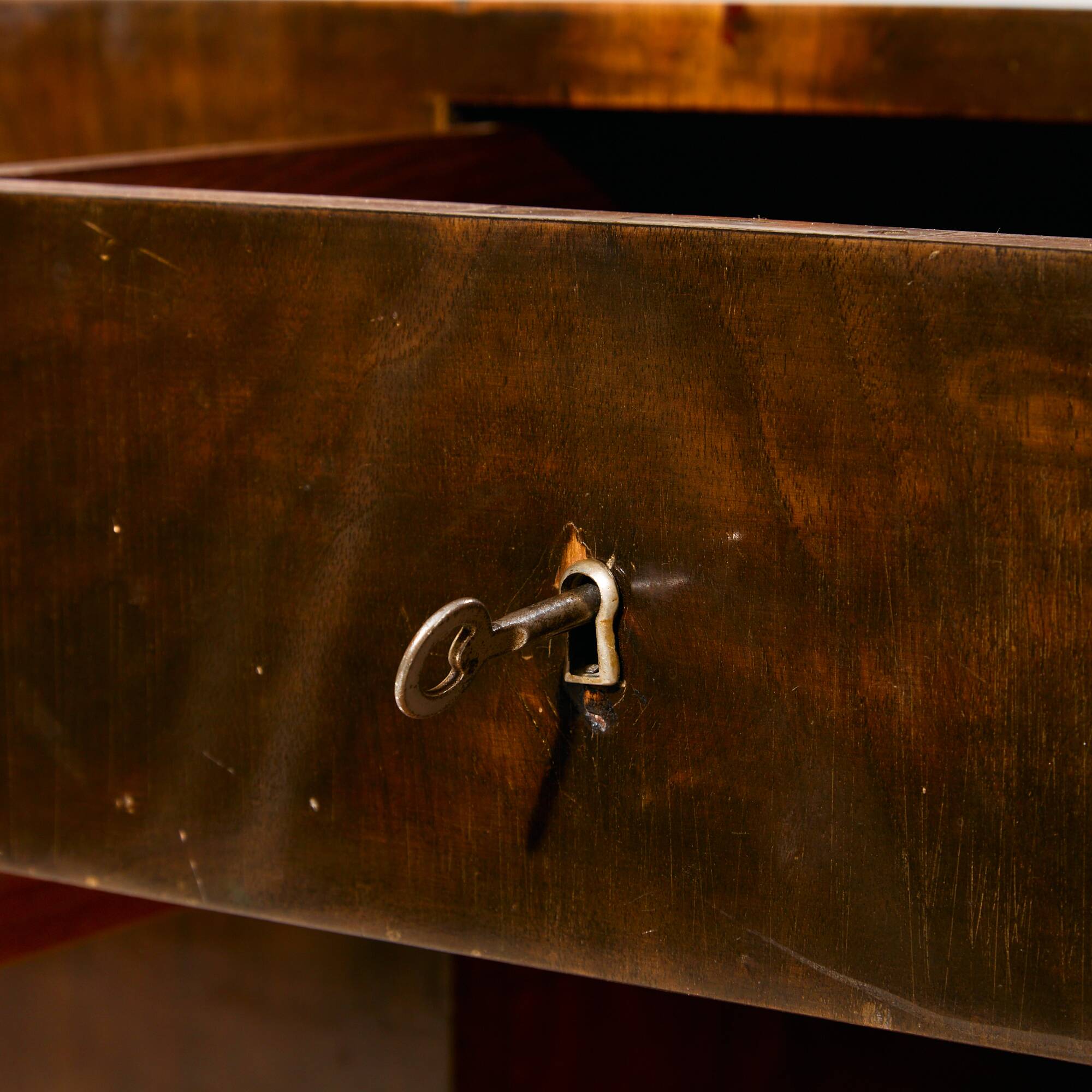 Art Deco desk and armchair, set of 2