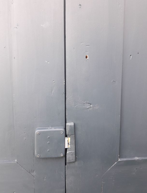 Paire de portes 222x97,5cm de placard