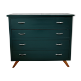 Chest of drawers vintage feet compass redesigned