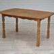 Danish dinning set of table and four chairs in oak and wool.
