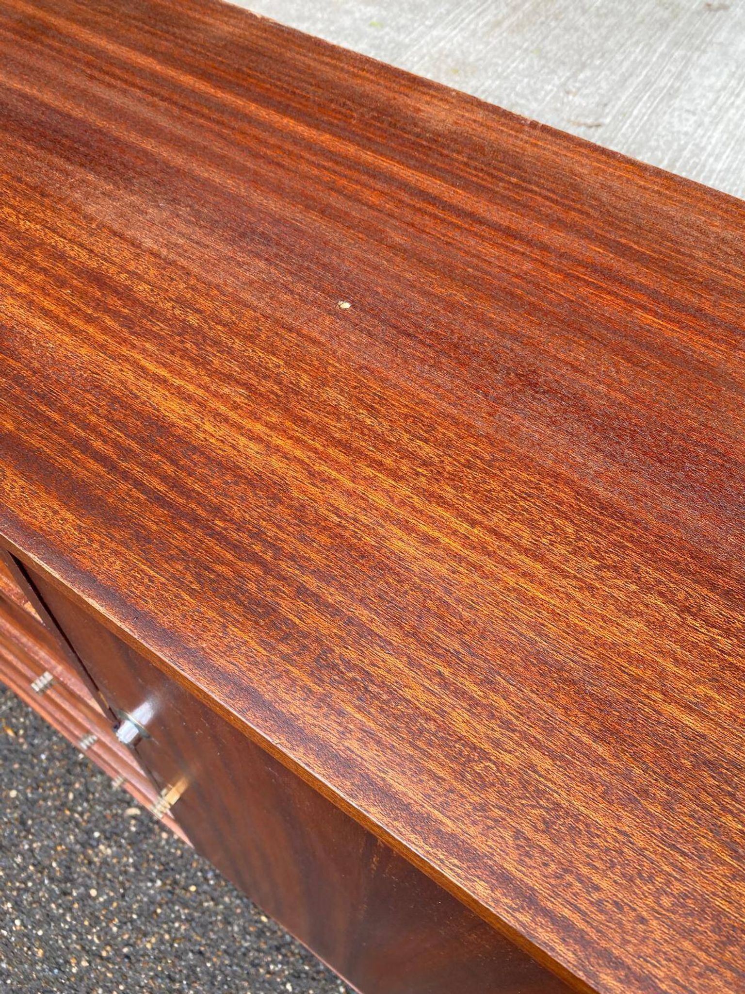 Scandinavian mahogany buffet sideboard from the 1950s.