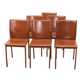Suite de 6 chaises design de salle à manger