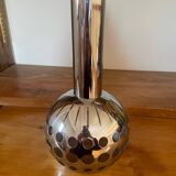 Vintage seventies chrome pendant light