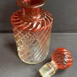 Large Baccarat Bambous twisted perfume bottle T 102 Extra