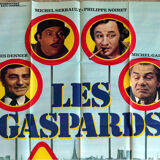 Original movie poster "Les Gaspards" Pierre Tchernia