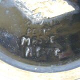 Vintage ceramic pot cover Morvan Petit Masse