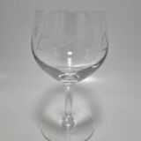 Set of 6 stemmed glasses