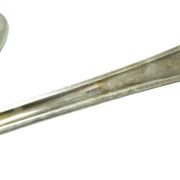 Borówka ladle, Art Nouveau / Art Deco, silver-plated brass, Norblin, Poland, 1920s.