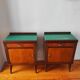 Paire de tables de chevet Italienne de 1950