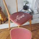 Restored vintage monoblock chair