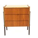 Commode scandinave en teck, Suède, 1950