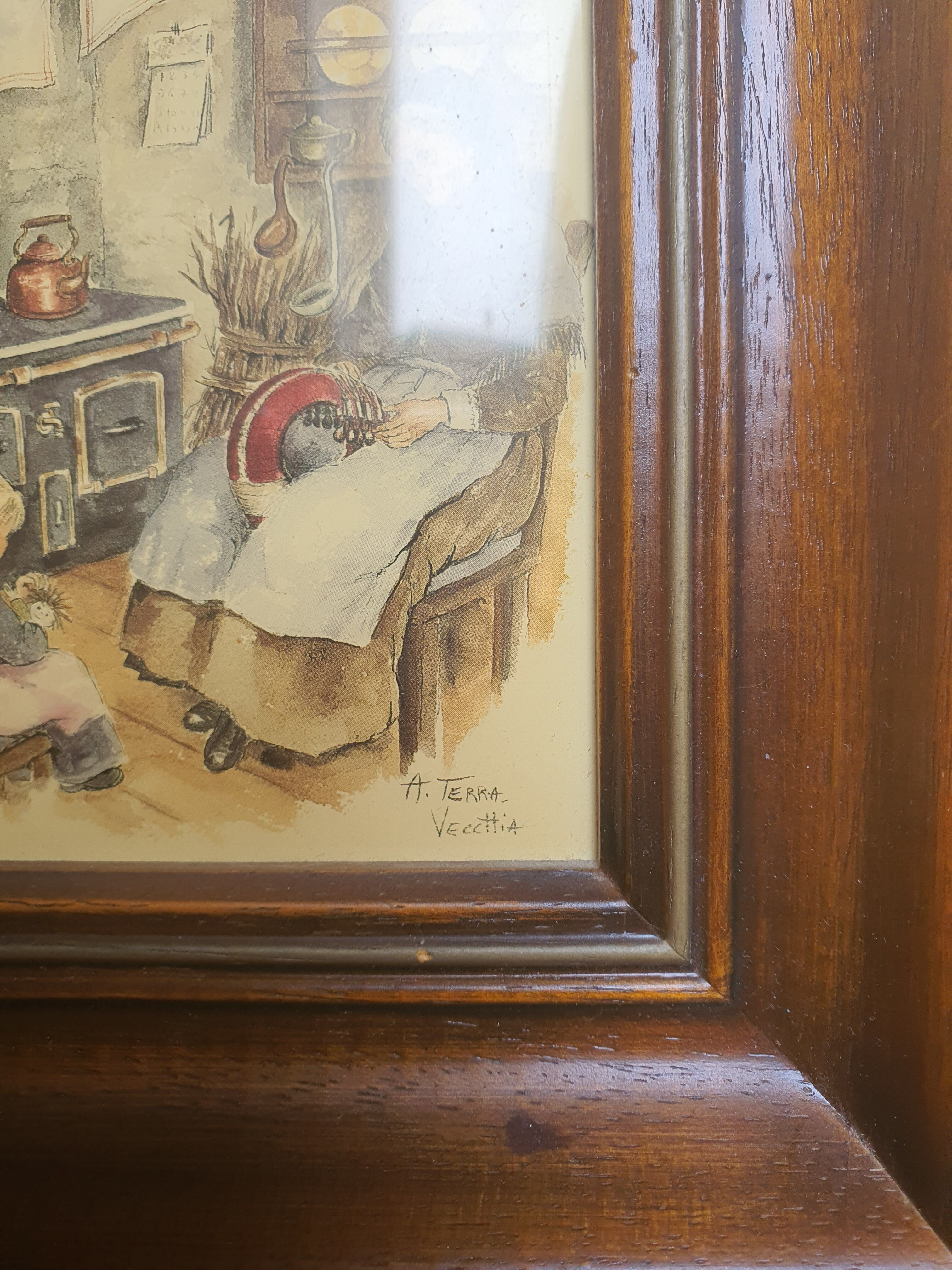 Painting illustration of winters