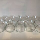 Five Luminarc champagne flutes