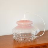 Suspension in opaline, Rose Tie & Dye, 1960