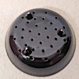 Old Drainer / Colander and Its Ceramic Dish