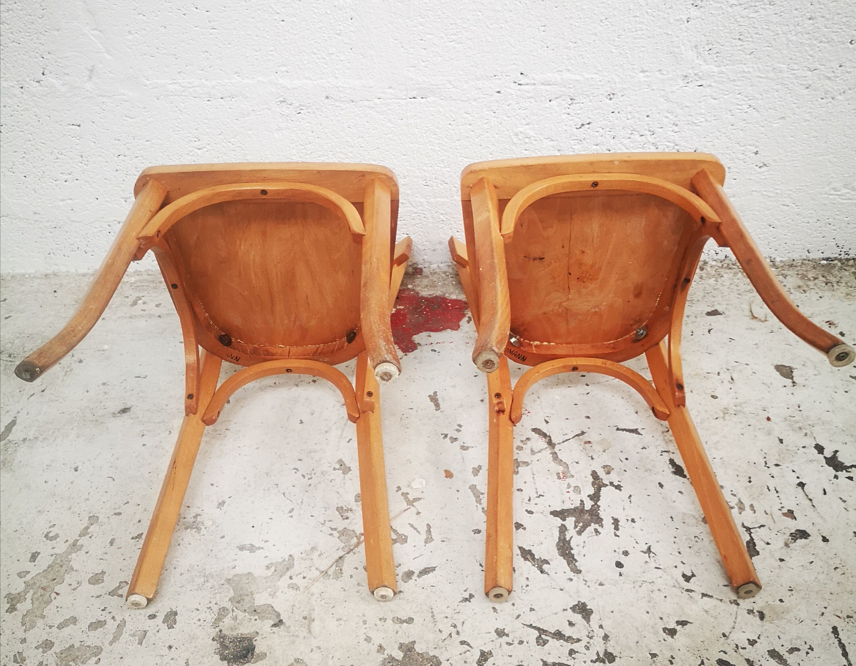 Pair of Baumann chairs