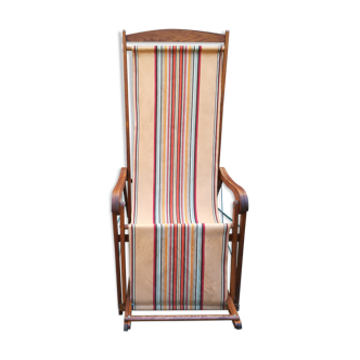 Foldable deck chair from the 1940s