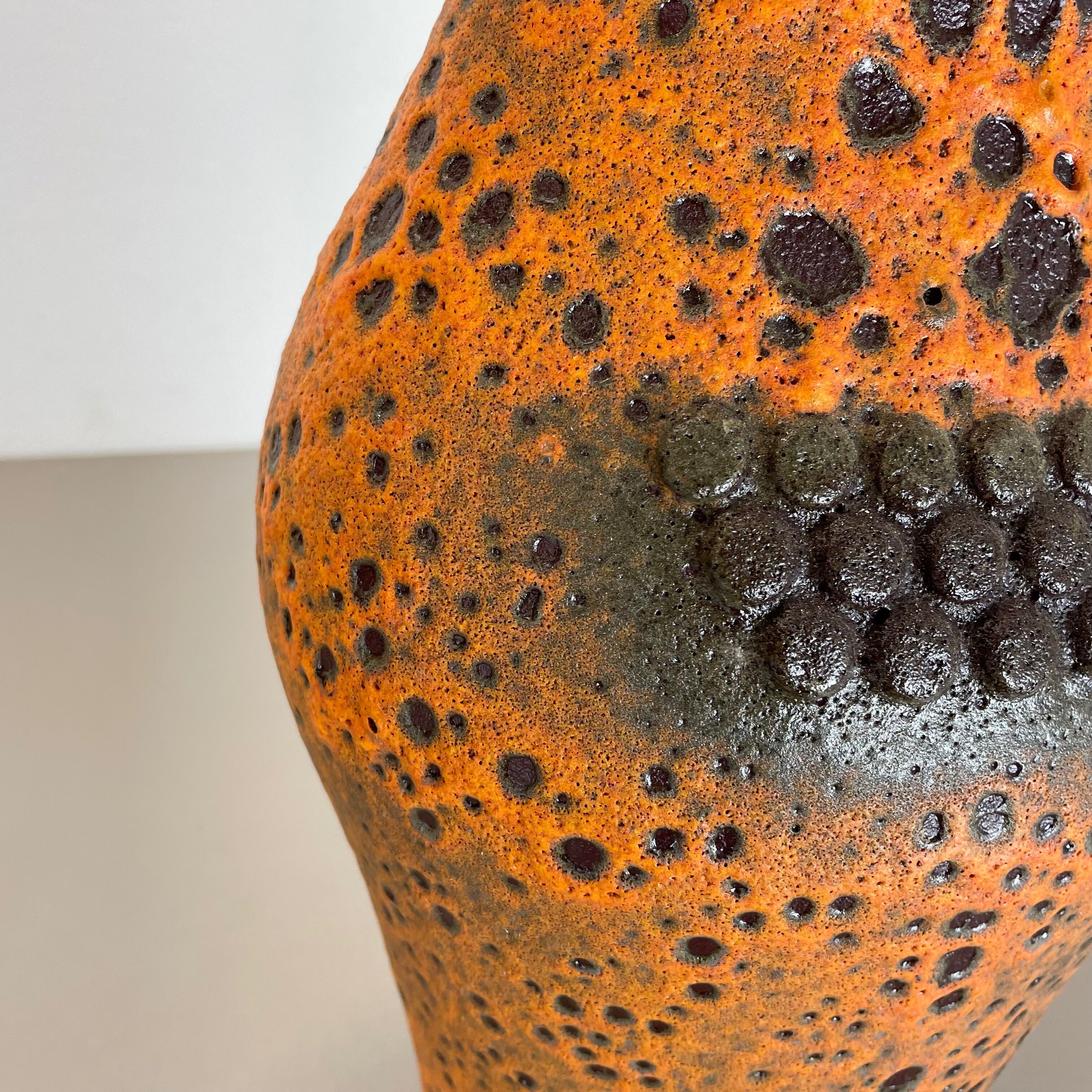 Fat Lava Ceramic Vase "Robot" by Heinz Siery Carstens Tönnieshof, Germany, 1960s