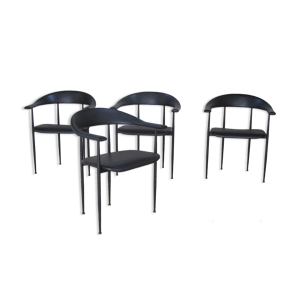 Suite de 4 chaises fasem