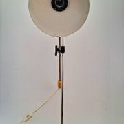 Lampe vintage de bureau réglable jaune, luminaire industriel