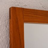 Danish teak mirror, 1960s