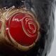 Cache pot céramique, vintage ,W. Germany, fleurs  rouges 🌹
