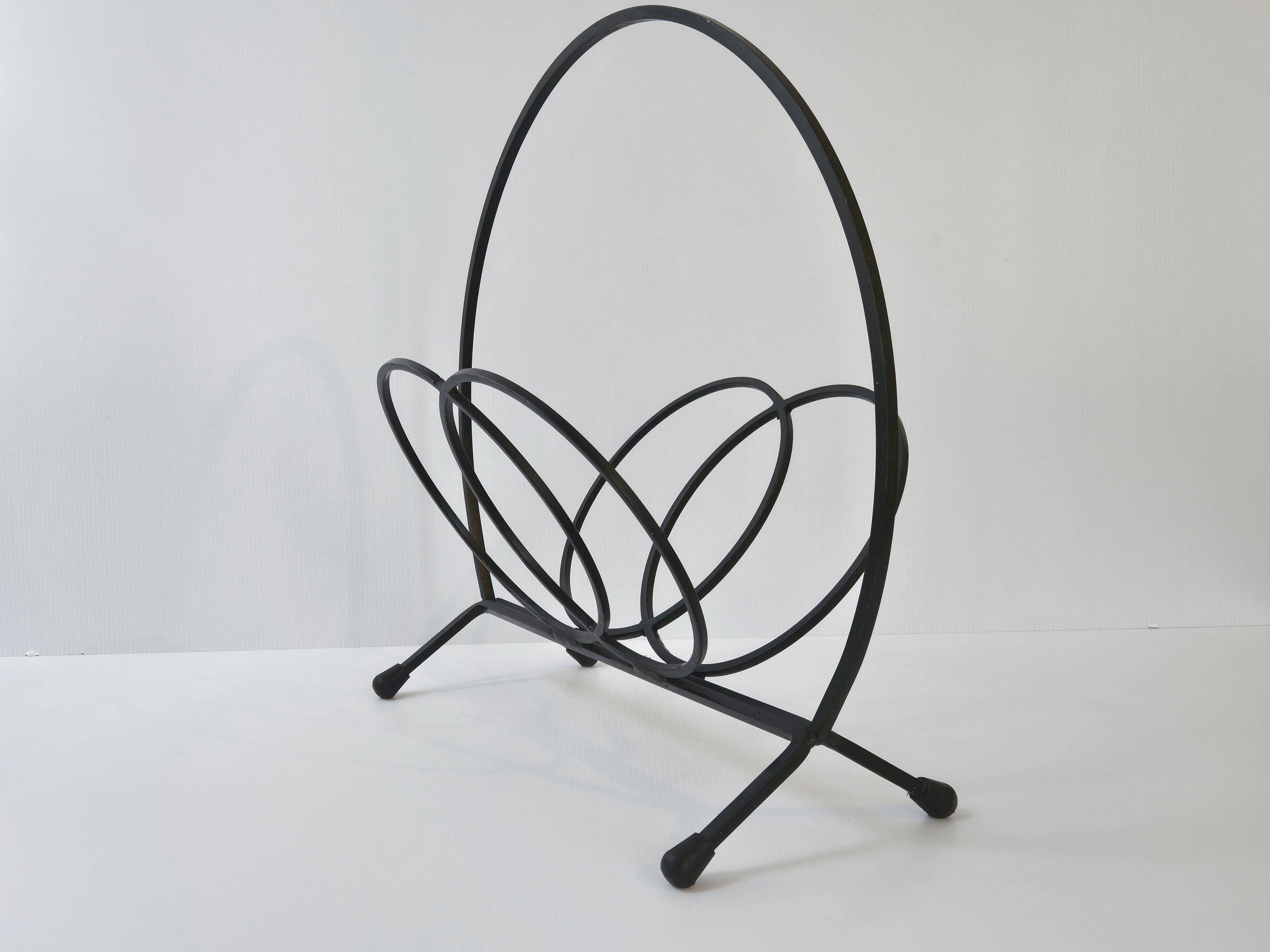 Vintage magazine rack 1950