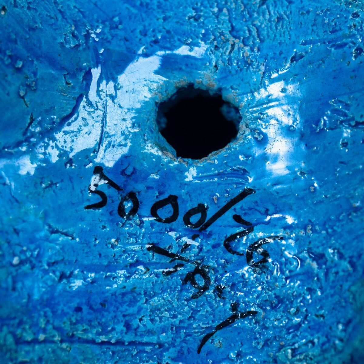 Rimini Blu horse sculpture by Aldo Londi for Bitossi, Italy, 1970s