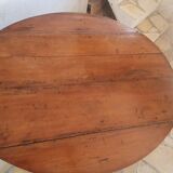 Oval cherry table