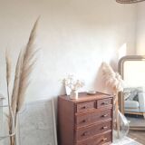 Vintage rattan chest of drawers circa 1960s