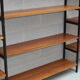 Étagère vintage scandinave