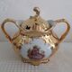 Gold porcelain coffee service