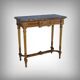 Console en acajou, style Louis XVI – 2ème moitié XIXe