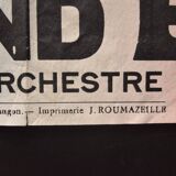 Poster "Great Gymnastics Festival" - Saint-Pierre-d'Aurillac - 1933