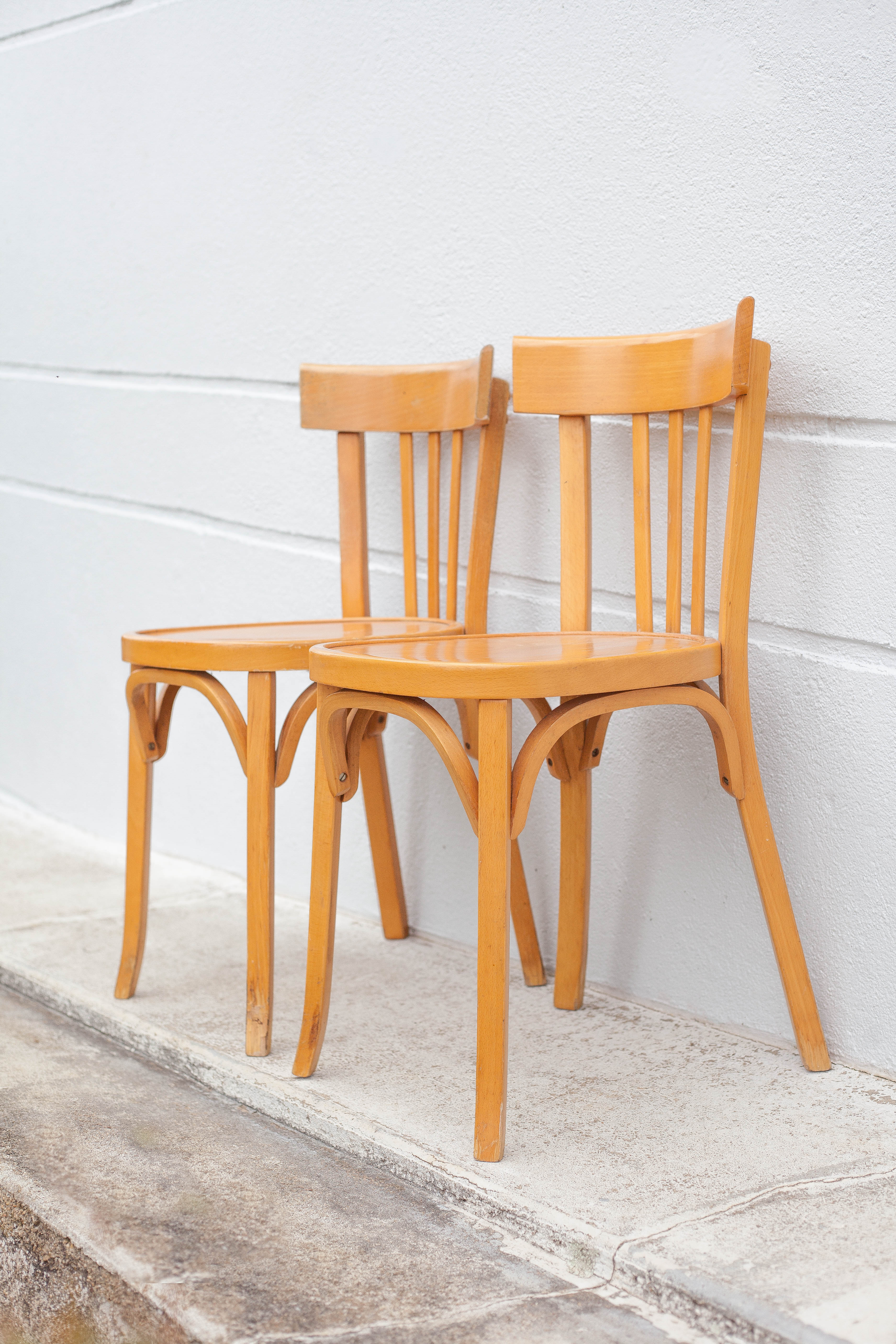 Pair of Baumann chairs