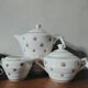 Coffee or tea set in Earthenware St Amand