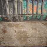 Trunk wood and leather