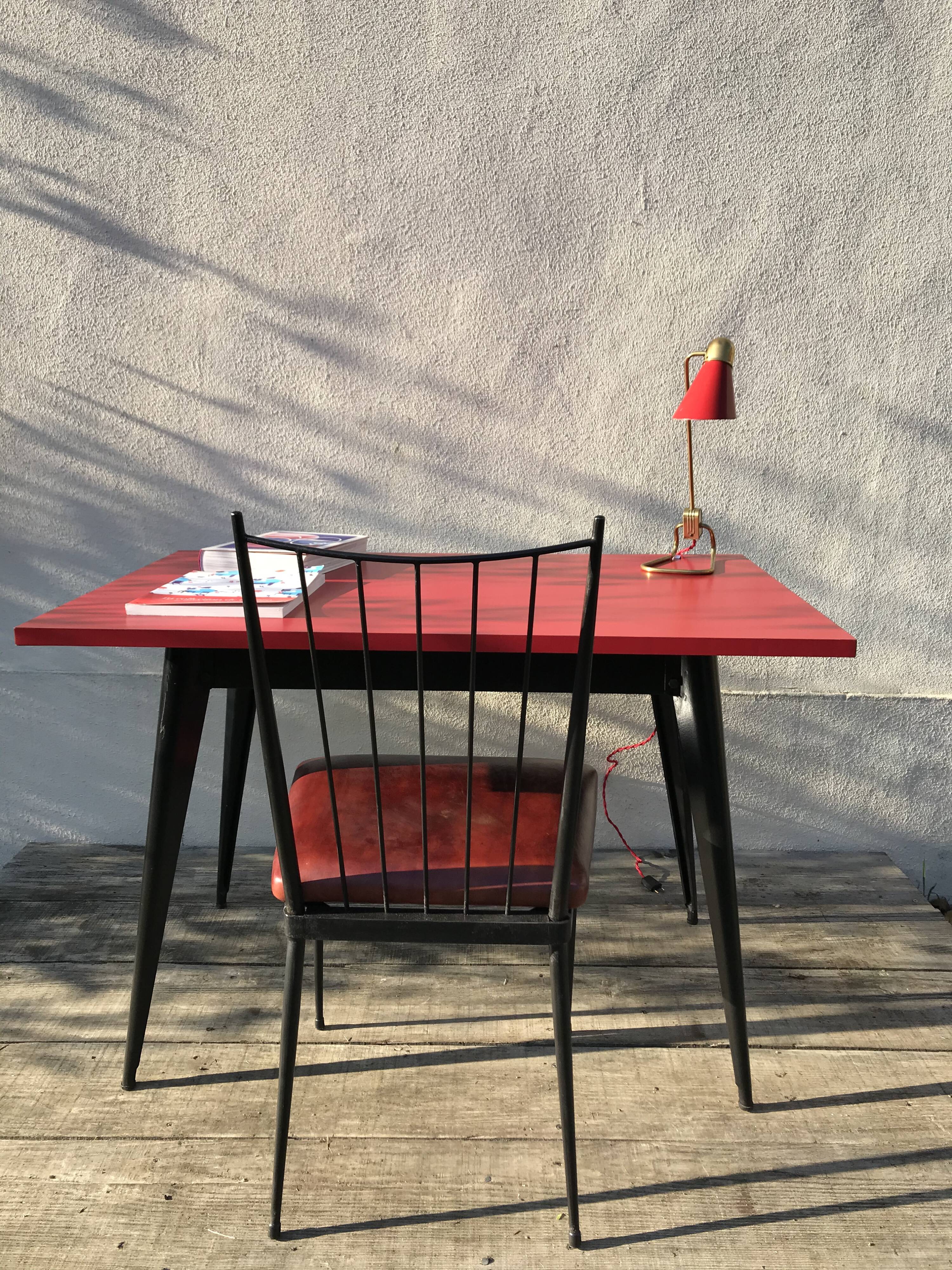 Bureau Tolix vintage 1950-60