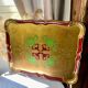 Large Florentine wooden tray
